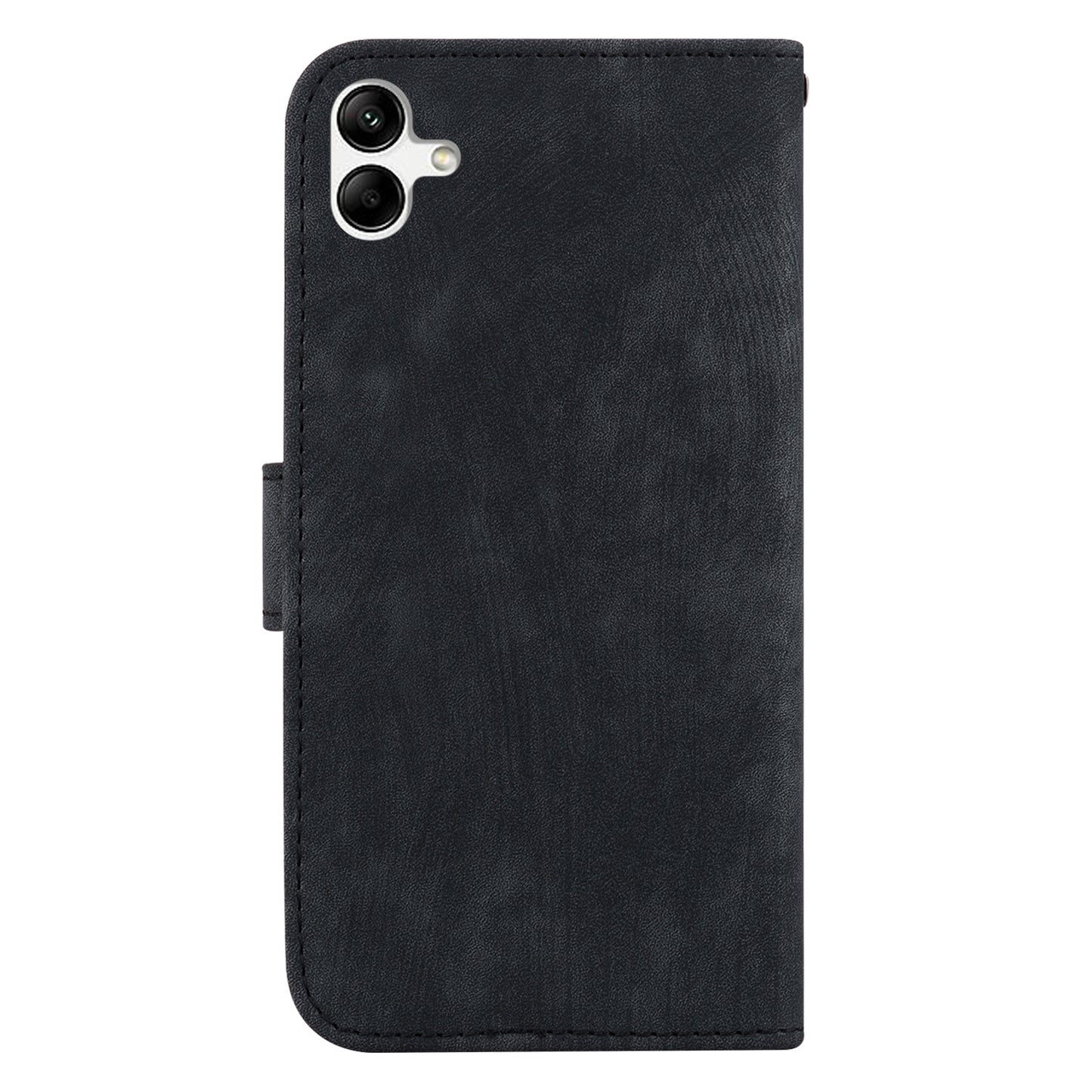 For Samsung Galaxy A04e 4G / F04 4G / M04 4G Leather Wallet Stand Cover Cartoon Tiger Imprint Phone Case