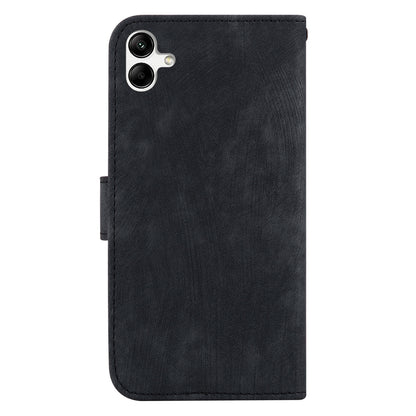 For Samsung Galaxy A04e 4G / F04 4G / M04 4G Leather Wallet Stand Cover Cartoon Tiger Imprint Phone Case