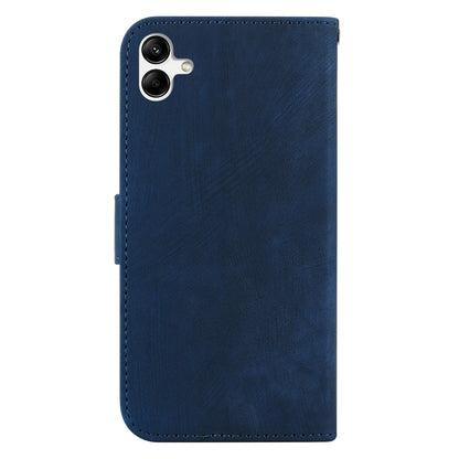 For Samsung Galaxy A04e 4G / F04 4G / M04 4G Leather Wallet Stand Cover Cartoon Tiger Imprint Phone Case