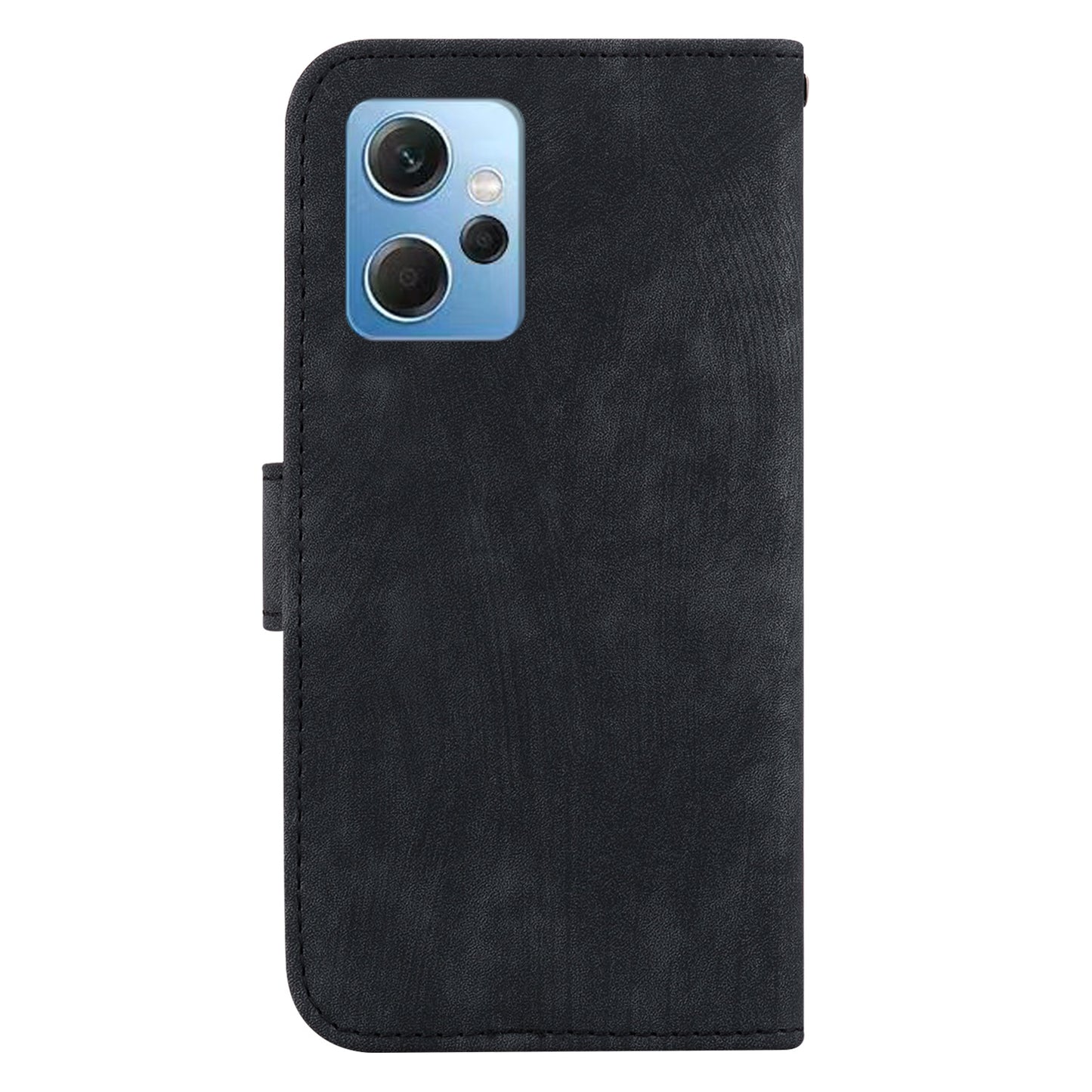 For Xiaomi Redmi Note 12 4G Wallet Phone Case Lovely Tiger Imprint Magnetic Clasp Leather Cover