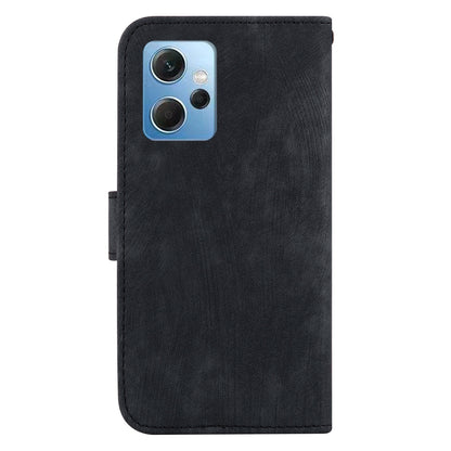 For Xiaomi Redmi Note 12 4G Wallet Phone Case Lovely Tiger Imprint Magnetic Clasp Leather Cover
