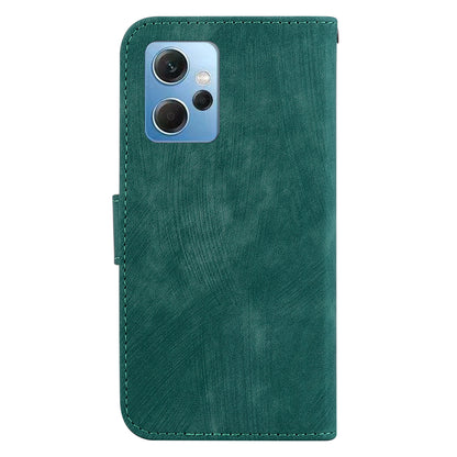 For Xiaomi Redmi Note 12 4G Wallet Phone Case Lovely Tiger Imprint Magnetic Clasp Leather Cover
