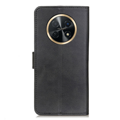 For Huawei nova Y91 4G / Enjoy 60X Wallet Leather Phone Case Full Protection Cowhide Texture Stand Phone Cover
