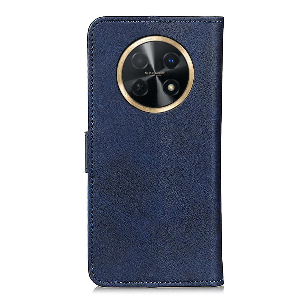 For Huawei nova Y91 4G / Enjoy 60X Wallet Leather Phone Case Full Protection Cowhide Texture Stand Phone Cover