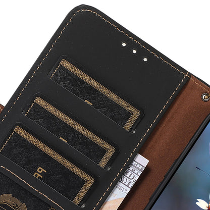 For Huawei nova Y91 4G / Enjoy 60X RFID Blocking Wallet Phone Case Stand Silky Feeling Genuine Cow Leather Cover