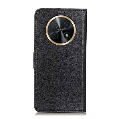 For Huawei nova Y91 4G / Enjoy 60X PU Leather Case Anti-scratch Stand Phone Cover Litchi Texture Wallet
