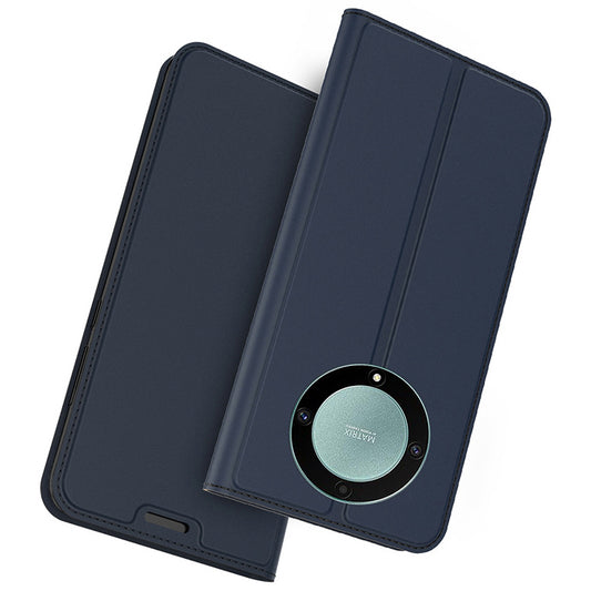 For Honor Magic5 Lite 5G / X40 5G / X9a 5G Anti-Fingerprint Phone Cover Card Slot PU Leather Stand Flip Phone Case