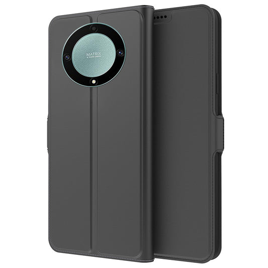 For Honor Magic5 Lite 5G / X9a 5G / X40 5G PU Leather Fully Wrapped Stand Cover Phone Case with Card Holder