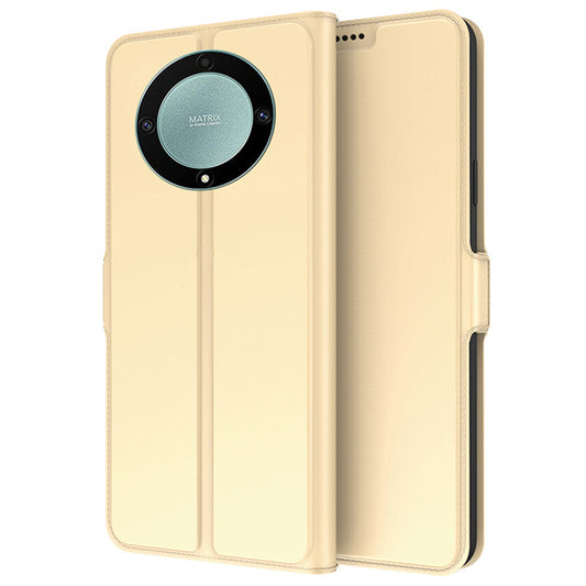 For Honor Magic5 Lite 5G / X9a 5G / X40 5G PU Leather Fully Wrapped Stand Cover Phone Case with Card Holder