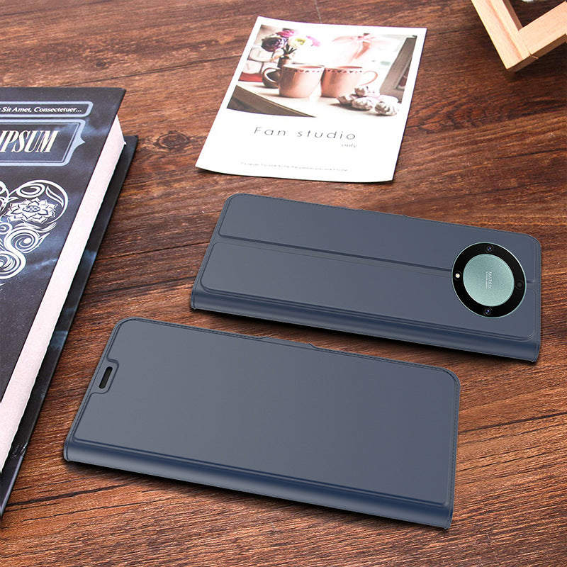 For Honor Magic5 Lite 5G / X9a 5G / X40 5G PU Leather Fully Wrapped Stand Cover Phone Case with Card Holder
