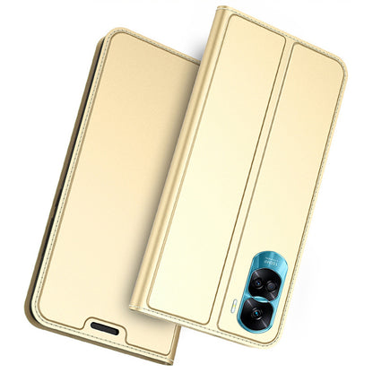 For Honor 90 Lite 5G / X50i 5G Phone Cover Card Slot PU Leather Foldable Stand Flip Phone Case