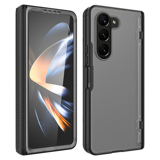 For Samsung Galaxy Z Fold5 5G Case Hinge Protection Matte Phone Cover with PET Film