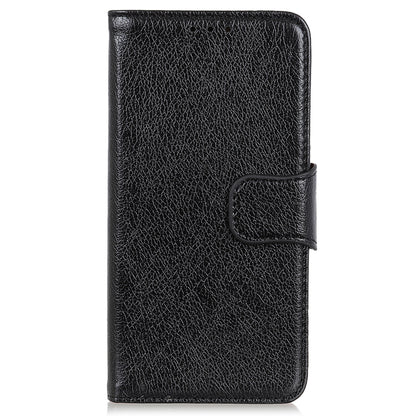 For Honor 90 Split Leather Wallet Stand Protective Case Nappa Texture Phone Cover