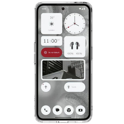 NILLKIN Nature Pro Series Crystal Clear PC+TPU Case for Nothing Phone (2) Shockproof Slim Phone Cover