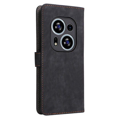 For Tecno Phantom X2 5G / X2 Pro 5G RFID Blocking Phone Case Folio Flip Leather Wallet Stand Cover with Strap
