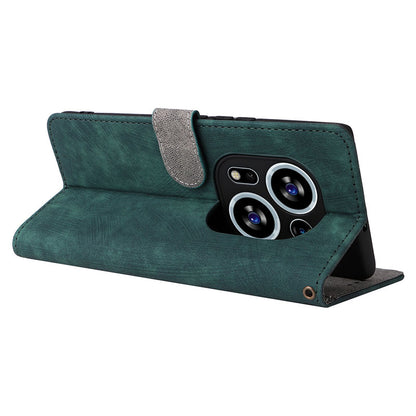 For Tecno Phantom X2 5G / X2 Pro 5G RFID Blocking Phone Case Folio Flip Leather Wallet Stand Cover with Strap