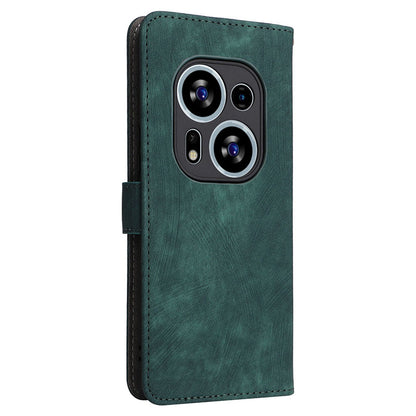 For Tecno Phantom X2 5G / X2 Pro 5G RFID Blocking Phone Case Folio Flip Leather Wallet Stand Cover with Strap