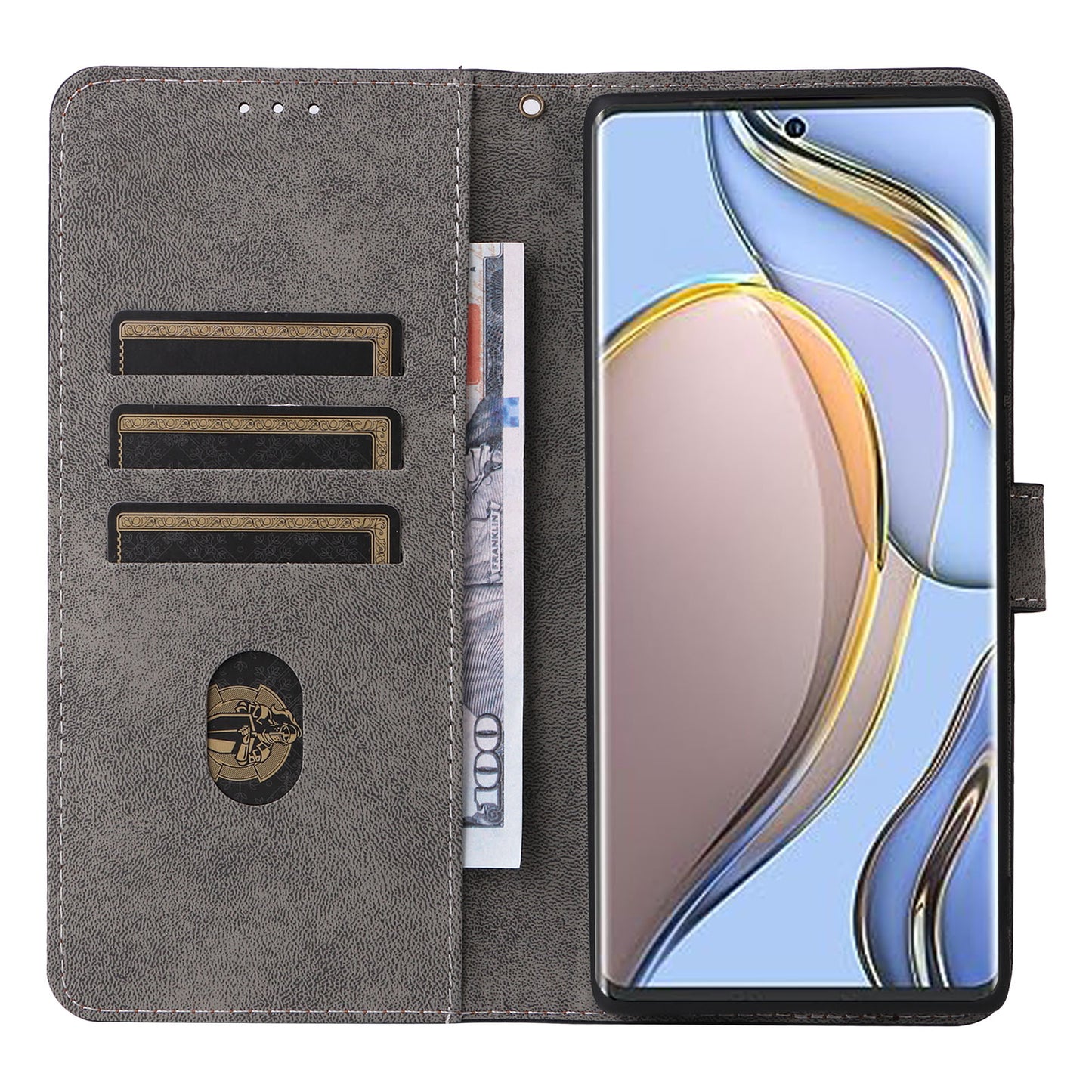 For Tecno Phantom X2 5G / X2 Pro 5G RFID Blocking Phone Case Folio Flip Leather Wallet Stand Cover with Strap