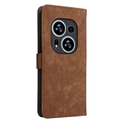 For Tecno Phantom X2 5G / X2 Pro 5G RFID Blocking Phone Case Folio Flip Leather Wallet Stand Cover with Strap