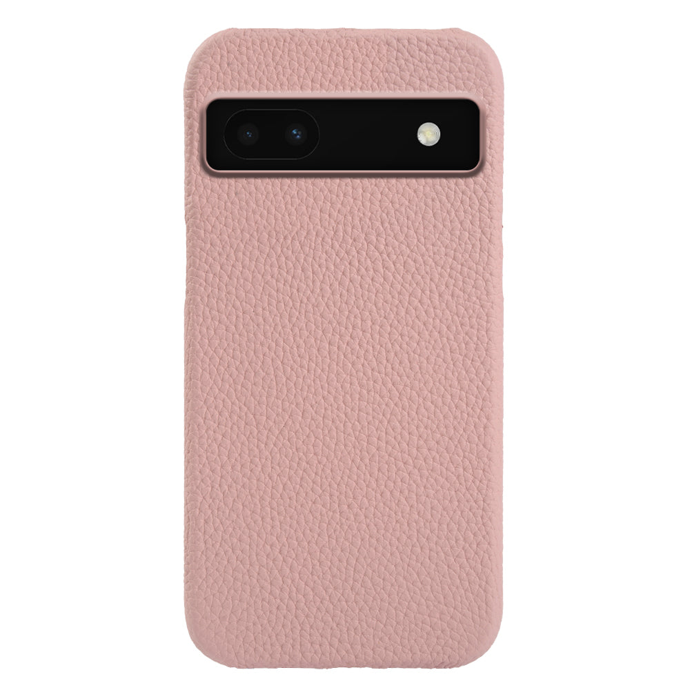 Back Cover for Google Pixel 6a Genuine Cow Leather+PC Anti-scratch Phone Case Compatible with MagSafe