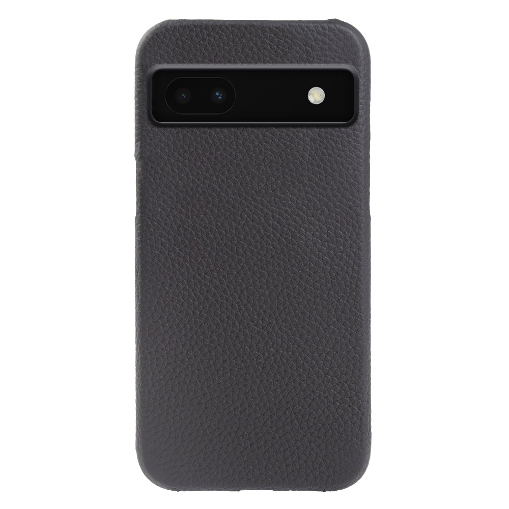 Back Cover for Google Pixel 6a Genuine Cow Leather+PC Anti-scratch Phone Case Compatible with MagSafe