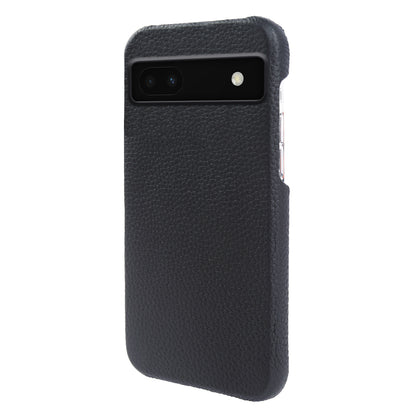Back Cover for Google Pixel 6a Genuine Cow Leather+PC Anti-scratch Phone Case Compatible with MagSafe