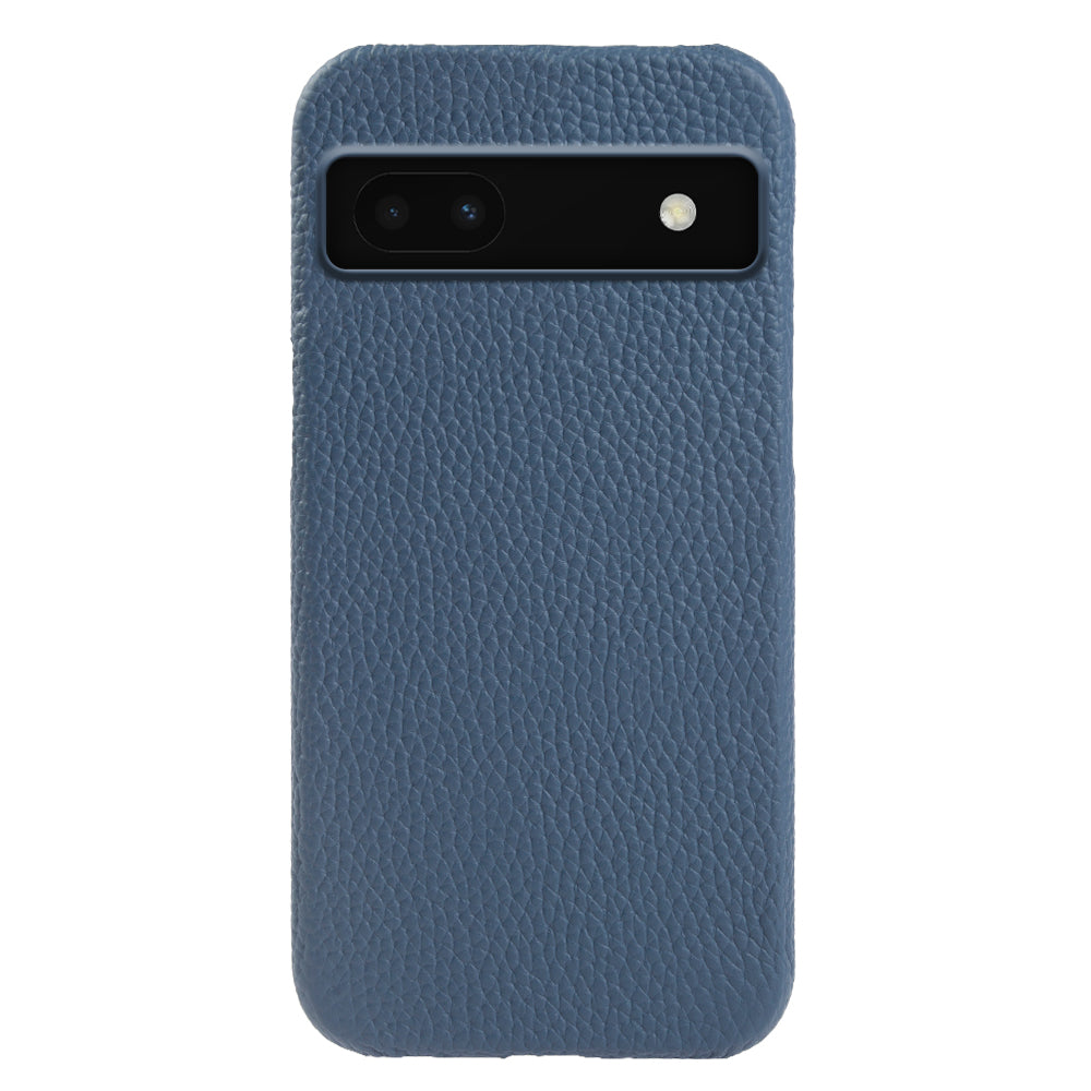 Back Cover for Google Pixel 6a Genuine Cow Leather+PC Anti-scratch Phone Case Compatible with MagSafe
