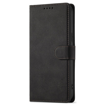 RFID Blocking Wallet Case for iPhone 15 Pro Max , Stand PU Leather Matte Phone Cover