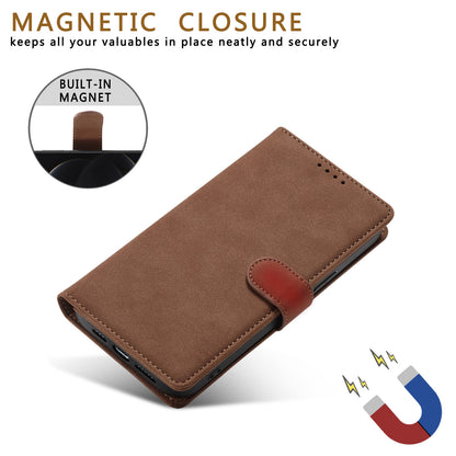 RFID Blocking Wallet Case for iPhone 15 Pro Max , Stand PU Leather Matte Phone Cover