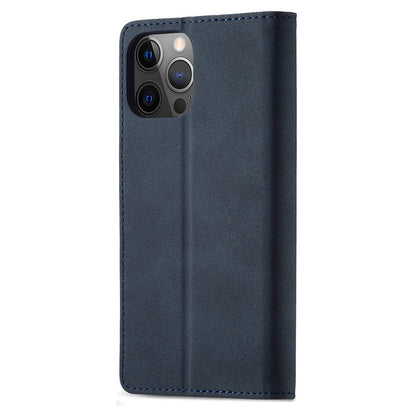 RFID Blocking Wallet Case for iPhone 15 Pro Max , Stand PU Leather Matte Phone Cover