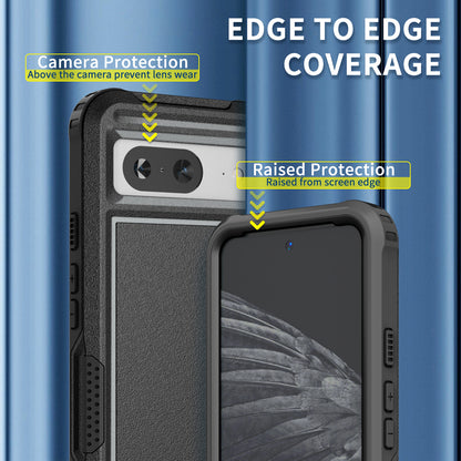 Style F1 For Google Pixel 8 Drop-proof Back Case PC+TPU Anti-scratch Phone Cover