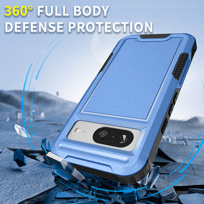 Style F1 For Google Pixel 8 Drop-proof Back Case PC+TPU Anti-scratch Phone Cover
