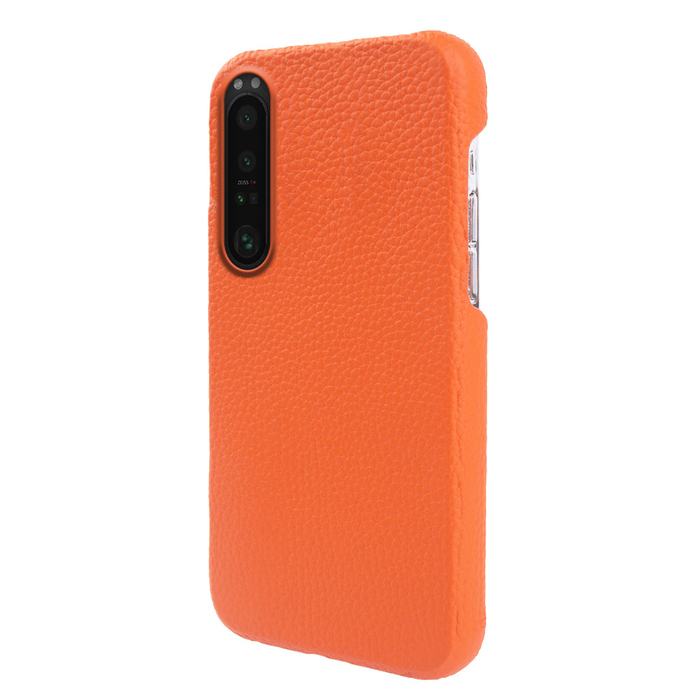 For Sony Xperia 1 III 5G Phone Cover Genuine Cow Leather+PC Protective Case Compatible with MagSafe