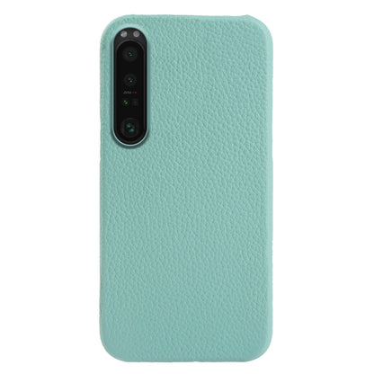 For Sony Xperia 1 III 5G Phone Cover Genuine Cow Leather+PC Protective Case Compatible with MagSafe