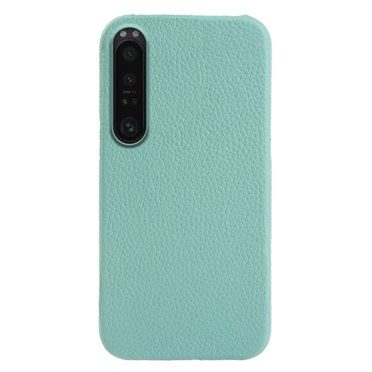 For Sony Xperia 1 III 5G Phone Cover Genuine Cow Leather+PC Protective Case Compatible with MagSafe