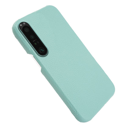 For Sony Xperia 1 III 5G Phone Cover Genuine Cow Leather+PC Protective Case Compatible with MagSafe