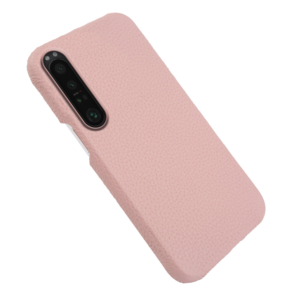 For Sony Xperia 1 III 5G Phone Cover Genuine Cow Leather+PC Protective Case Compatible with MagSafe