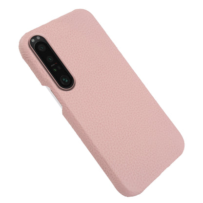 For Sony Xperia 1 III 5G Phone Cover Genuine Cow Leather+PC Protective Case Compatible with MagSafe