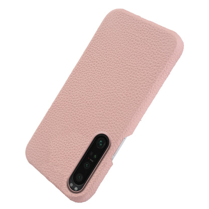 For Sony Xperia 1 III 5G Phone Cover Genuine Cow Leather+PC Protective Case Compatible with MagSafe