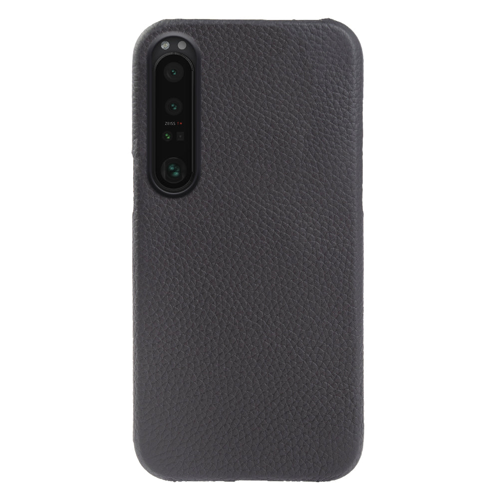 For Sony Xperia 1 III 5G Phone Cover Genuine Cow Leather+PC Protective Case Compatible with MagSafe