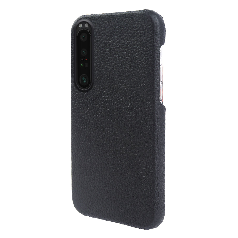For Sony Xperia 1 III 5G Phone Cover Genuine Cow Leather+PC Protective Case Compatible with MagSafe
