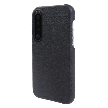 For Sony Xperia 1 III 5G Phone Cover Genuine Cow Leather+PC Protective Case Compatible with MagSafe
