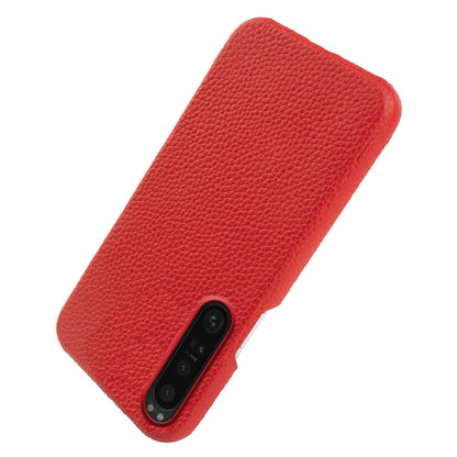 For Sony Xperia 1 III 5G Phone Cover Genuine Cow Leather+PC Protective Case Compatible with MagSafe
