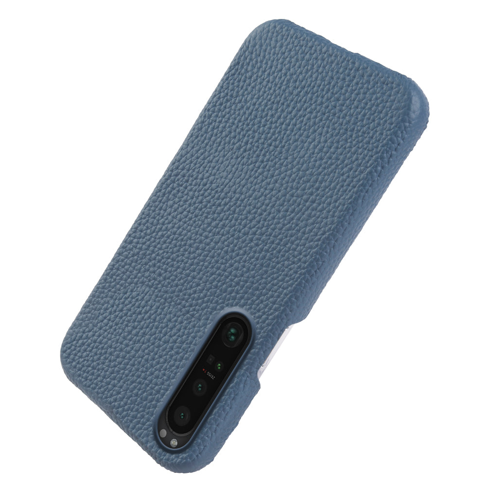 For Sony Xperia 1 III 5G Phone Cover Genuine Cow Leather+PC Protective Case Compatible with MagSafe