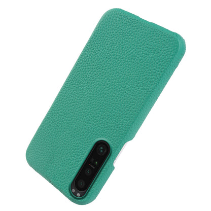 For Sony Xperia 1 III 5G Phone Cover Genuine Cow Leather+PC Protective Case Compatible with MagSafe