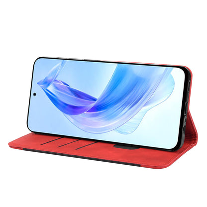 For Honor 90 Lite 5G/X50i 5G Shockproof Skin-touch Cell Phone Leather Case Wallet Phone Stand Cover