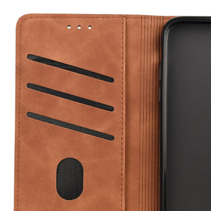 For Honor 90 Lite 5G/X50i 5G Shockproof Skin-touch Cell Phone Leather Case Wallet Phone Stand Cover