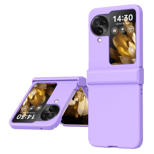 For Oppo Find N3 Flip Hinge Protection Phone Case Hard PC Shock-Absorption Cover