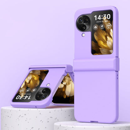 For Oppo Find N3 Flip Hinge Protection Phone Case Hard PC Shock-Absorption Cover