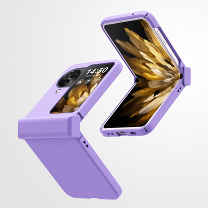 For Oppo Find N3 Flip Hinge Protection Phone Case Hard PC Shock-Absorption Cover